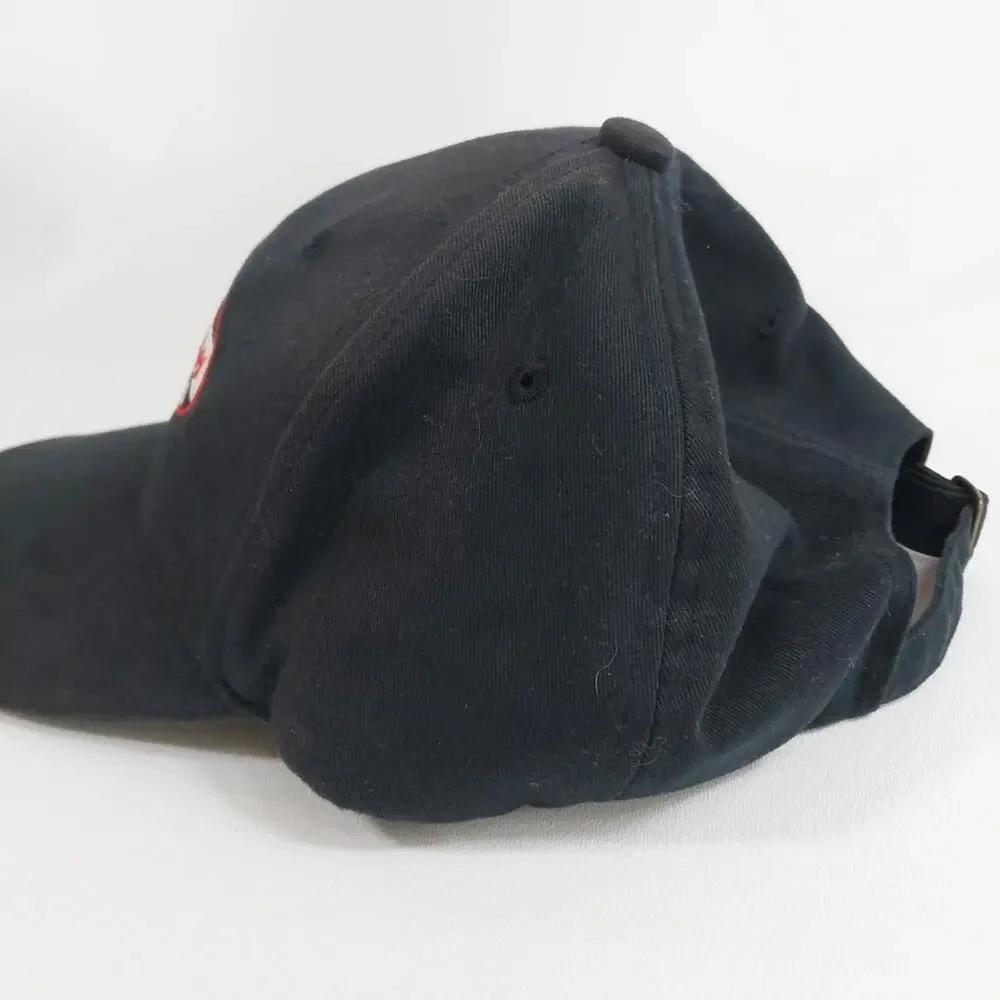 Craftsman Tools LED Light-Up Black Adjustable Strap Back‎ Cap Hat Retro Logo